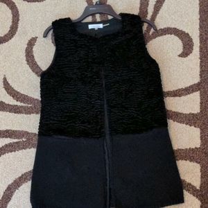 Faux fur vest/sweater